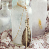 Arrow & Fletch Necklace: Alternate View #2