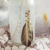 Arrow & Fletch Necklace: Alternate View #1
