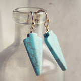 Arrowhead Earrings: Alternate View #2
