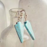 Arrowhead Earrings: Alternate View #1