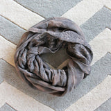 Ash & Smoke Scarf in Taupe: Alternate View #2