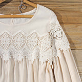 Aspen Gypsy Top in Sand: Alternate View #2