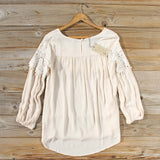 Aspen Gypsy Top in Sand: Alternate View #3