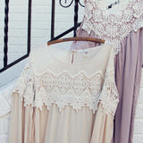 Aspen Gypsy Top in Sand: Alternate View #4