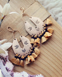 Astoria Tassel Earrings: Alternate View #1