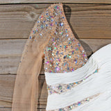 Spool Couture Athena Dress in White: Alternate View #2