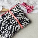 Coral & Smoke Tote: Alternate View #2