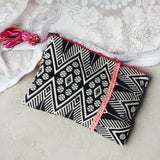 Coral & Smoke Tote: Alternate View #3