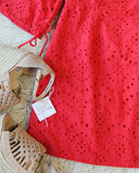 August Eyelet Dress: Alternate View #3