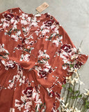 Austin Rust Romper: Alternate View #2