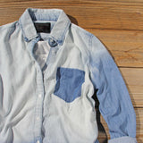 Autumn Denim Top: Alternate View #2