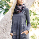 Autumn Dust Dress in Gray: Alternate View #2