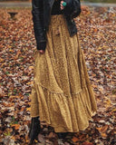 Autumn Wild Maxi Skirt: Alternate View #5