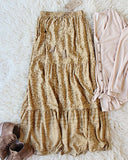 Autumn Wild Maxi Skirt: Alternate View #1