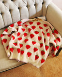 Autumn Sweet Sweater In Red Berry: Alternate View #4