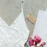 White Avalon Romper: Alternate View #2