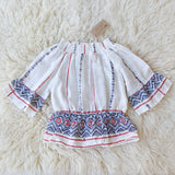 Belle Boho Blouse (wholesale): Alternate View #2