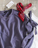 Belle Tie Sweatshirt: Alternate View #3