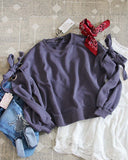 Belle Tie Sweatshirt: Alternate View #1