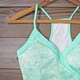 Beloved Lace Dress in Mint: Alternate View #2