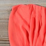 Bewilder Lace Dress in Coral: Alternate View #2