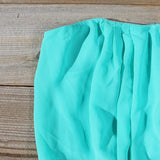 Bewilder Lace Dress in Sea: Alternate View #2