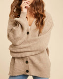 Plush Boyfriend Ribbed Sweater: Alternate View #2