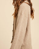 Plush Boyfriend Ribbed Sweater: Alternate View #4