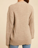 Plush Boyfriend Ribbed Sweater: Alternate View #5