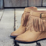 Big Sky Fringe Booties: Alternate View #2