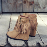 Big Sky Fringe Booties: Alternate View #3