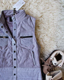 Big Sur Cozy Vest: Alternate View #2