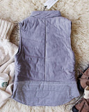 Big Sur Cozy Vest: Alternate View #3