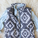 Birch Smoke Cozy Vest: Alternate View #2