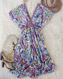 Lovebird Maxi Dress in Sand: Alternate View #1