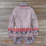 Birdsong Wrap Sweater in Dust: Alternate View #4