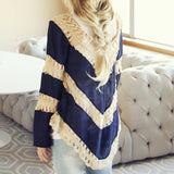 The Blake Tunic in Navy: Alternate View #3