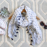 Block Print Scarf (wholesale): Alternate View #2