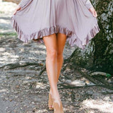 Bluff Hills Ruffle Dress: Alternate View #4