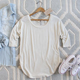 Bo & Bel Cozy Tee: Alternate View #1