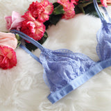 Boheme Lace Bralette in Sky: Alternate View #2