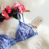 Boheme Lace Bralette in Sky: Alternate View #3
