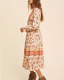 Calico Winter Maxi: Alternate View #5