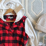 Bonfire Plaid Hoodie: Alternate View #2