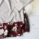 Bordeaux Belle Dress: Alternate View #4