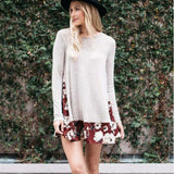 Bordeaux Belle Dress: Alternate View #1