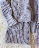 The Boston Bundle Sweater in Gray: Alternate View #3