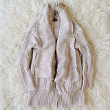 The Boston Bundle Sweater in Cream: Alternate View #3