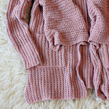 The Boston Bundle Sweater in Mauve: Alternate View #5