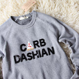 Bow & Drape Carb Dashian Sweatshirt: Alternate View #2